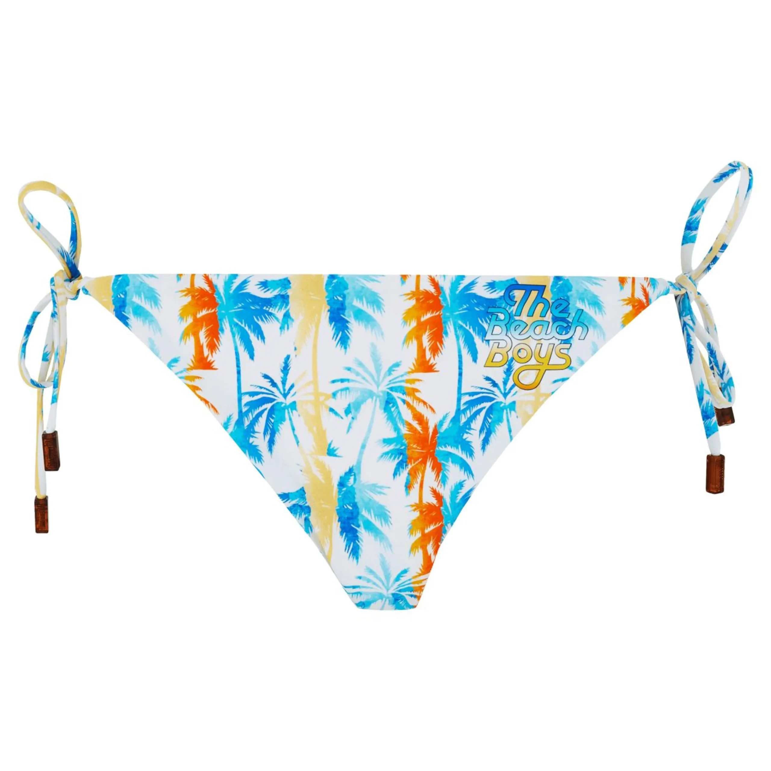 Femme Vilebrequin Tous Les Bas^Bas De Maillot De Bain Culotte A Nouer Femme Palms & Stripes - X The Beach Boys