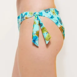 Femme Vilebrequin Tous Les Bas^Bas De Maillot De Bain Culotte A Nouer Femme Butterflies