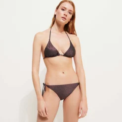 Femme Vilebrequin Tous Les Bas^Bas De Maillot De Bain Culotte A Nouer Femme Changeant Shiny
