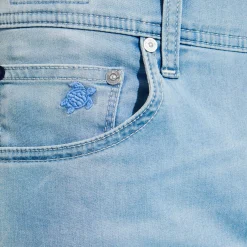 Homme Vilebrequin Bermudas Et Shorts^Bermuda 5 Poches En Jean Delave Homme Sud
