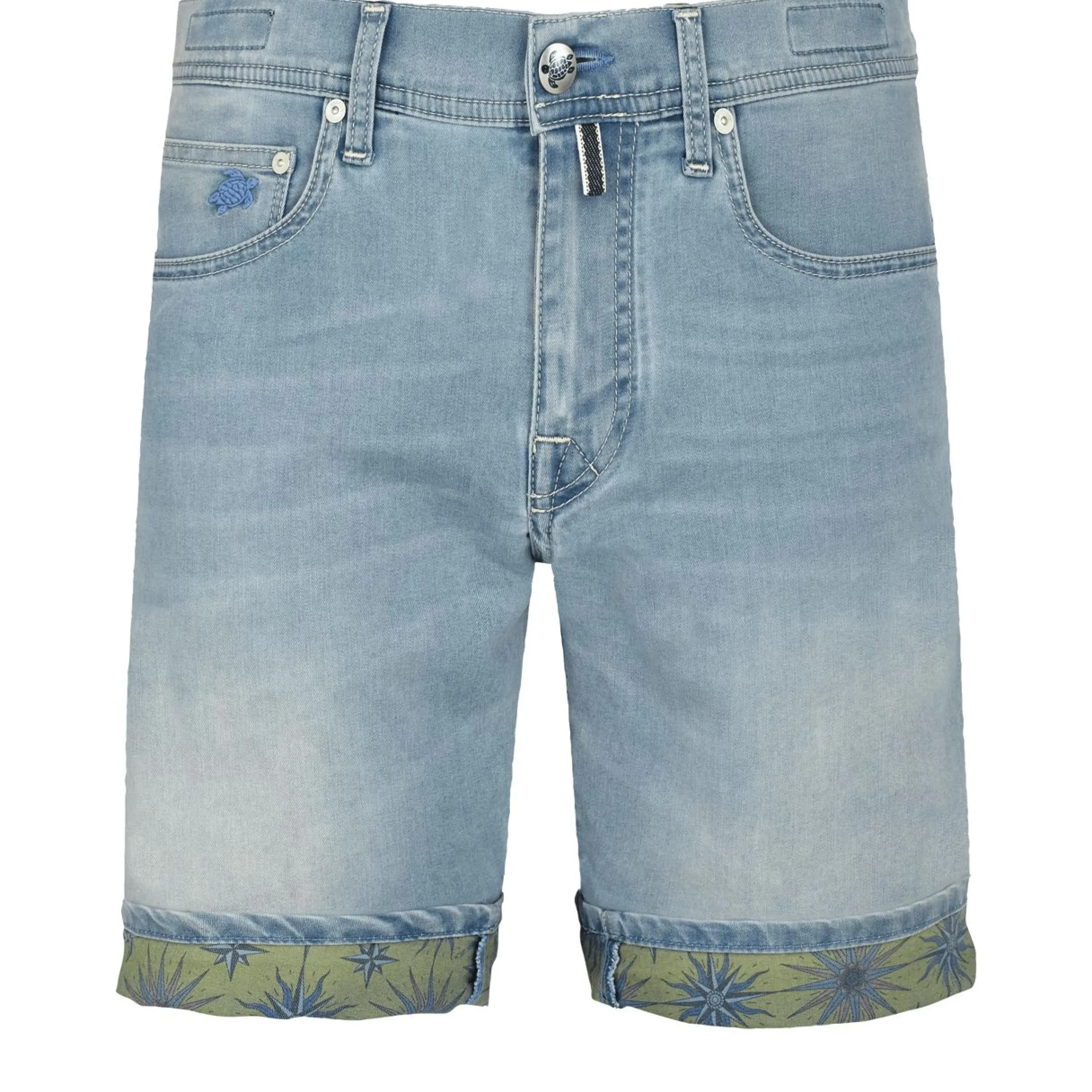 Homme Vilebrequin Bermudas Et Shorts^Bermuda 5 Poches En Jean Delave Homme Sud