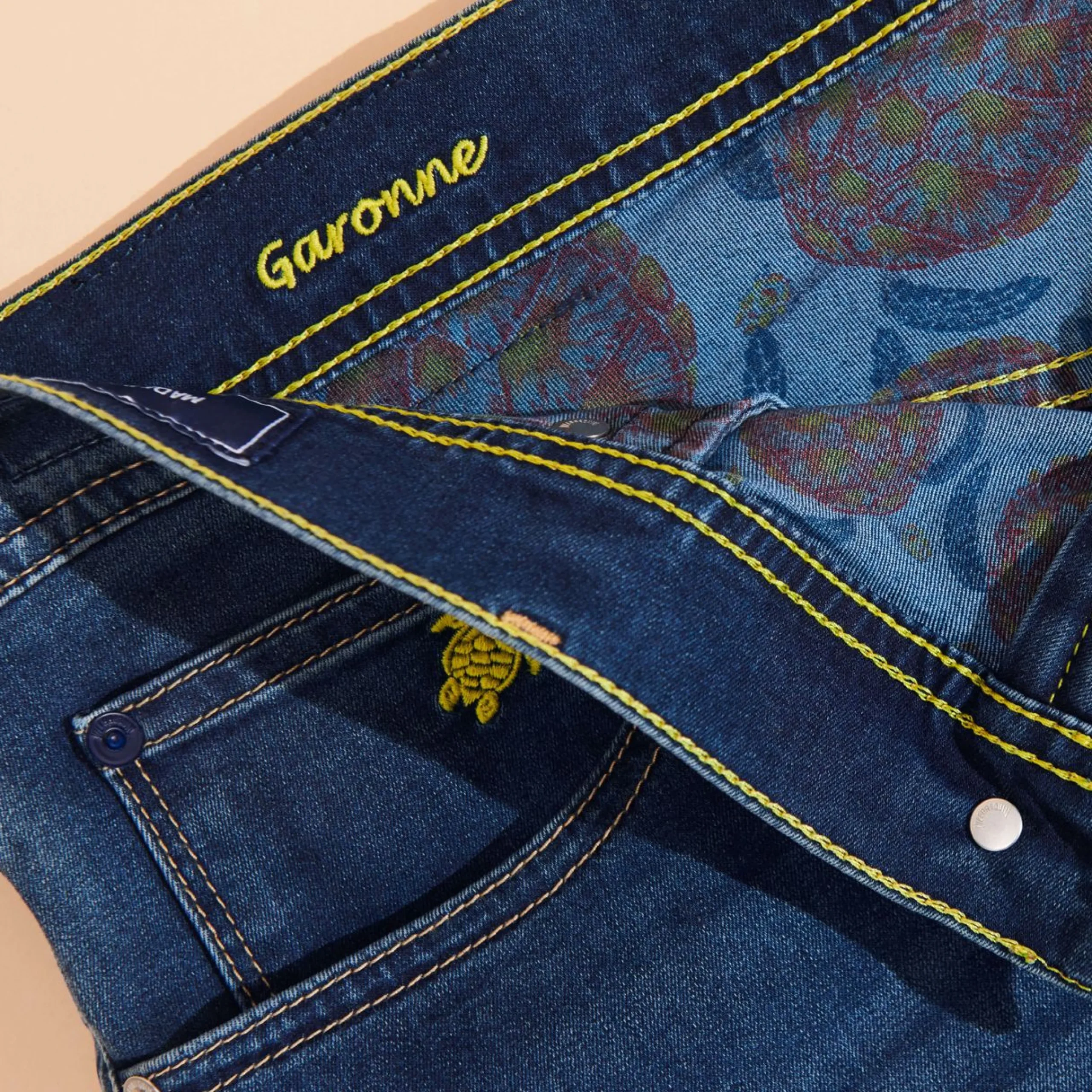 Homme Vilebrequin Bermudas Et Shorts^Bermuda 5 Poches Homme Carapaces