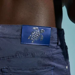 Homme Vilebrequin Bermudas Et Shorts^Bermuda 5 Poches Homme Ronde Des Tortues