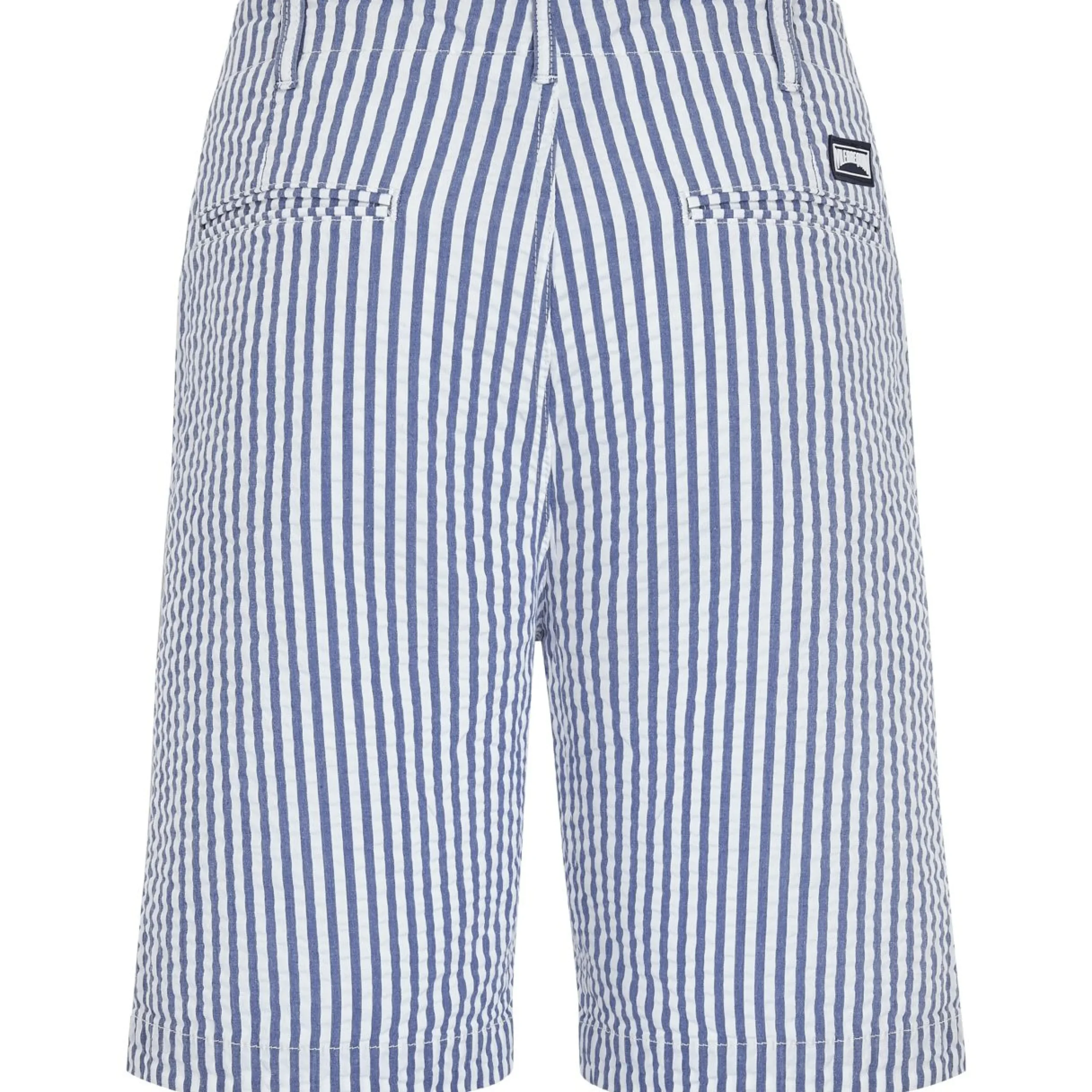 Homme Vilebrequin Bermudas Et Shorts^Bermuda Chino En Coton Homme Seersucker