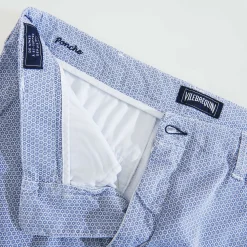 Homme Vilebrequin Bermudas Et Shorts^Bermuda En Coton Homme Imprime Micro Flower