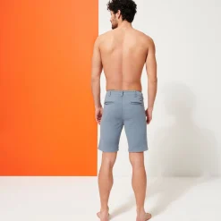 Homme Vilebrequin Bermudas Et Shorts^Bermuda En Coton Homme Imprime Micro Flower