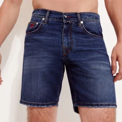Homme Vilebrequin Bermudas Et Shorts^Bermuda En Jean 5 Poches Homme Neo Medusa