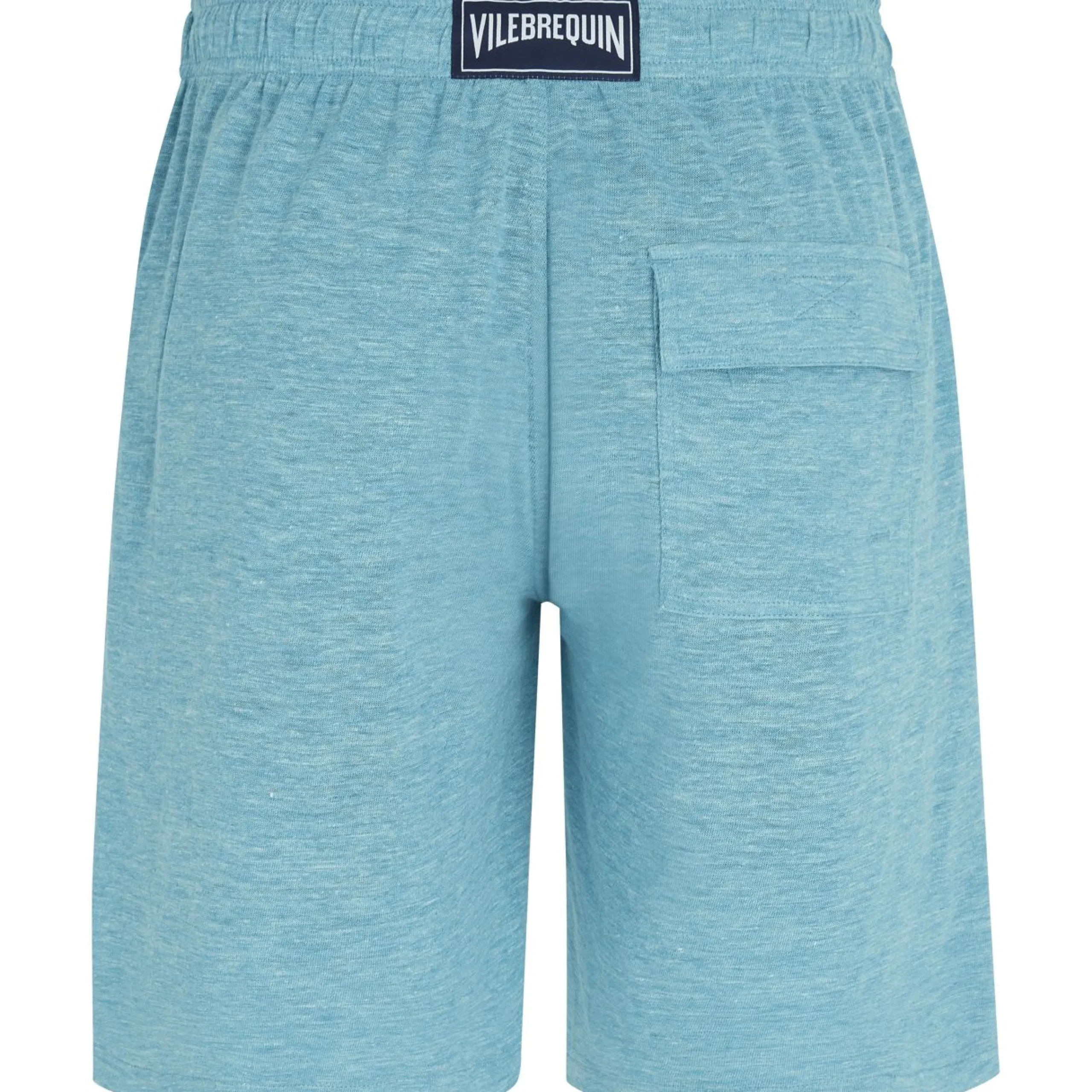 Homme Vilebrequin Loungewear^Bermuda En Jersey De Lin Unisexe Uni