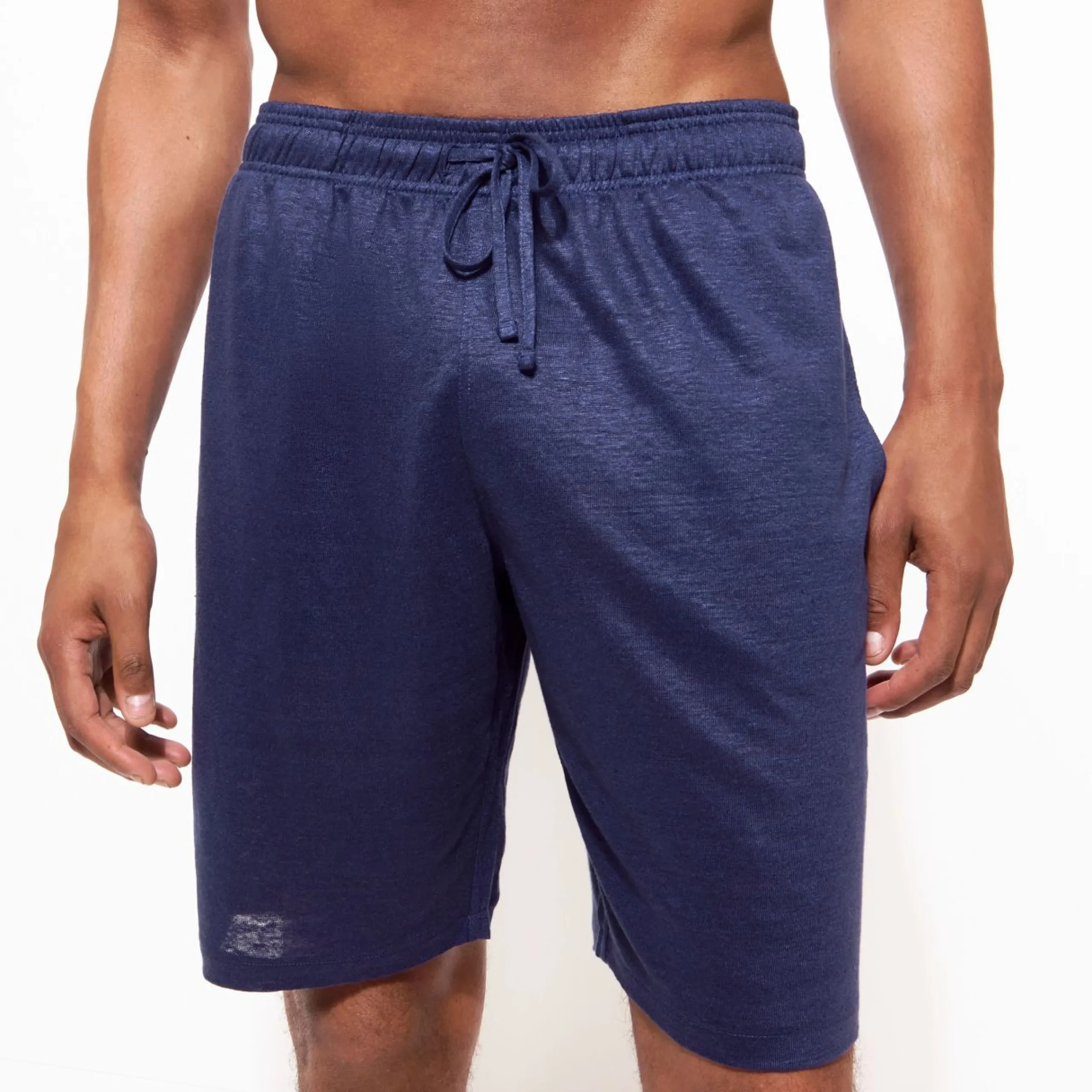 Homme Vilebrequin Loungewear^Bermuda En Jersey De Lin Unisexe Uni