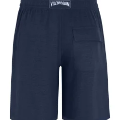 Homme Vilebrequin Loungewear^Bermuda En Jersey De Lin Unisexe Uni