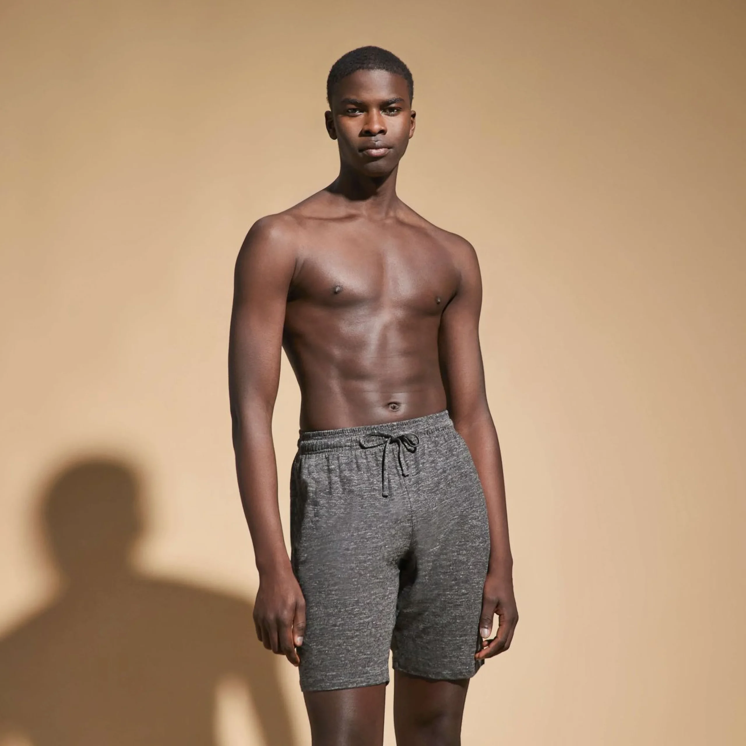 Homme Vilebrequin Loungewear^Bermuda En Jersey De Lin Unisexe Uni