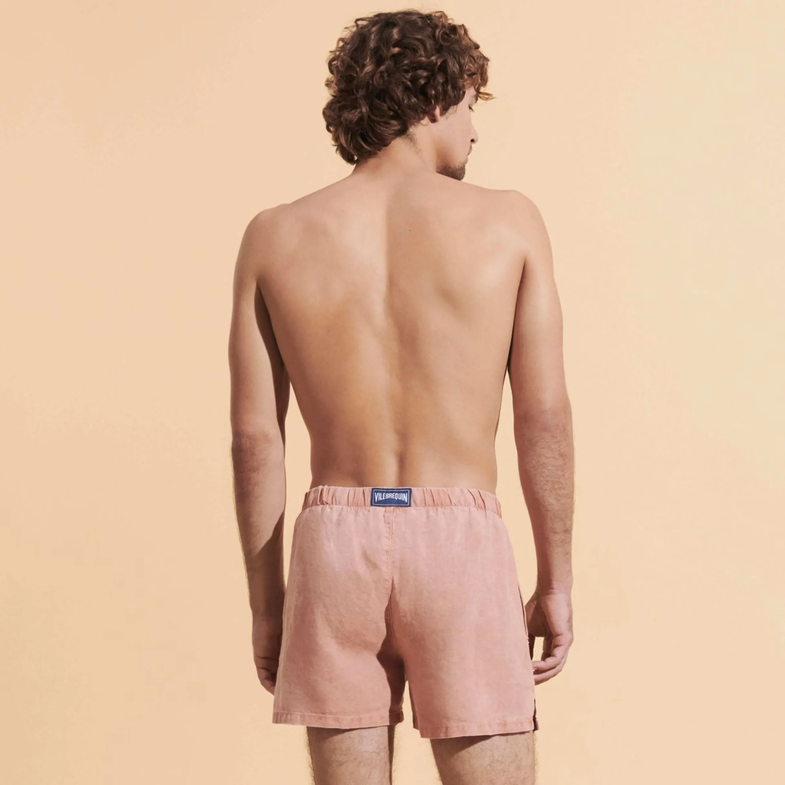 Homme Vilebrequin Bermudas Et Shorts^Bermuda En Lin Homme Mineral Dye