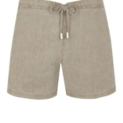 Homme Vilebrequin Bermudas Et Shorts^Bermuda En Lin Homme Mineral Dye