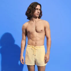 Homme Vilebrequin Bermudas Et Shorts^Bermuda En Lin Homme Mineral Dye