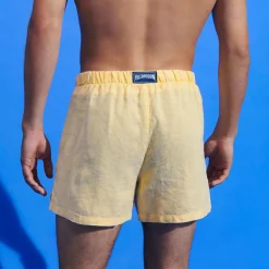 Homme Vilebrequin Bermudas Et Shorts^Bermuda En Lin Homme Mineral Dye