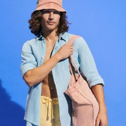 Homme Vilebrequin Bermudas Et Shorts^Bermuda En Lin Homme Mineral Dye