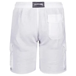 Homme Vilebrequin Bermudas Et Shorts^Bermuda En Lin Homme Uni Poches Cargo