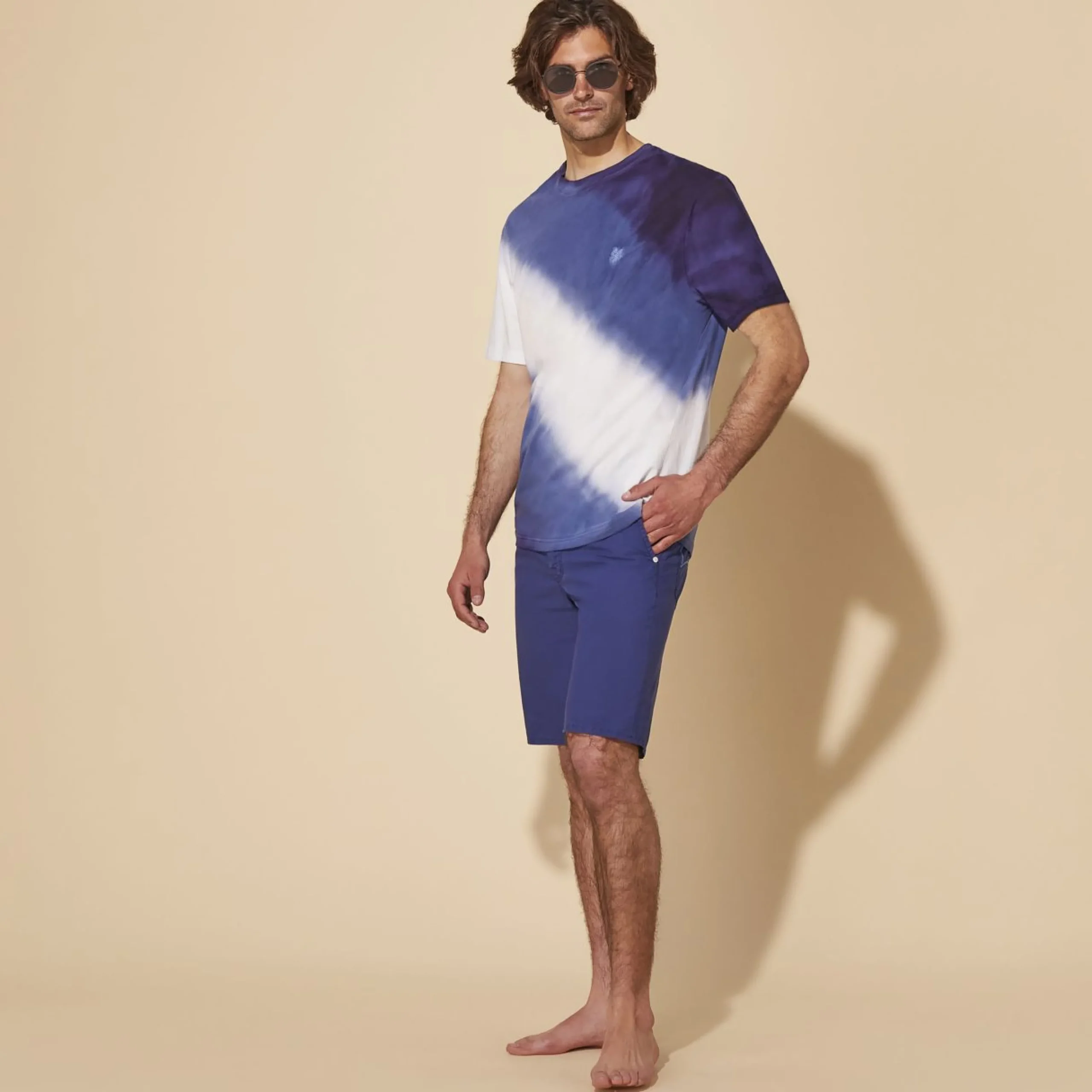 Homme Vilebrequin Bermudas Et Shorts^Bermuda En Tencel Homme Uni