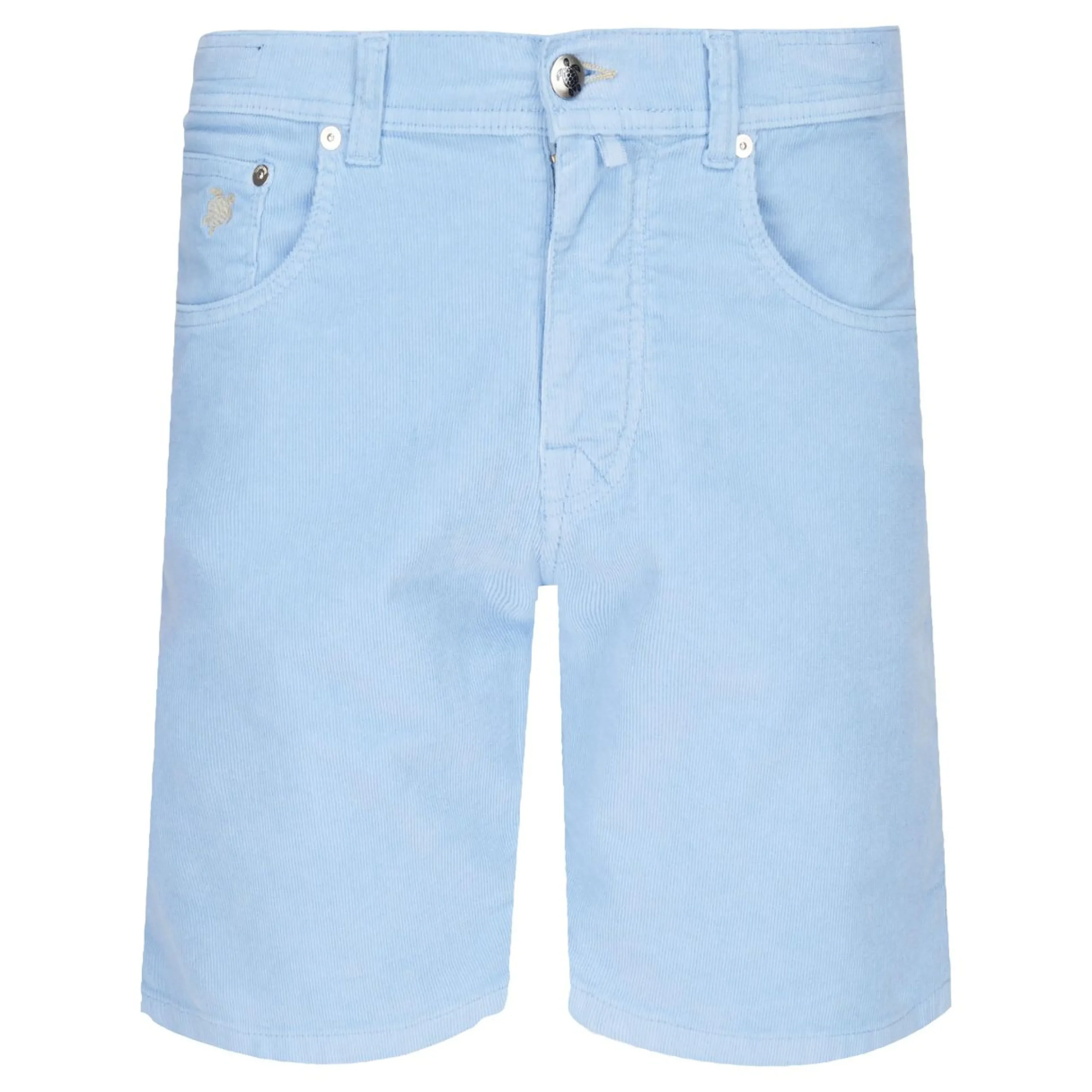 Homme Vilebrequin Bermudas Et Shorts^Bermuda En Velours Cotele 2000 Raies 5 Poches Homme Uni