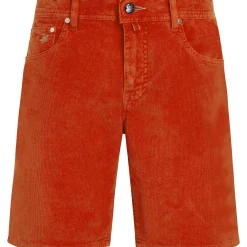 Homme Vilebrequin Bermudas Et Shorts^Bermuda En Velours Cotele 2000 Raies 5 Poches Homme Uni