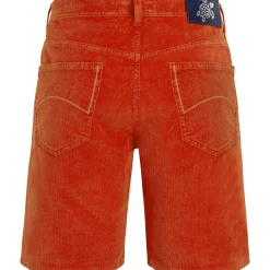 Homme Vilebrequin Bermudas Et Shorts^Bermuda En Velours Cotele 2000 Raies 5 Poches Homme Uni