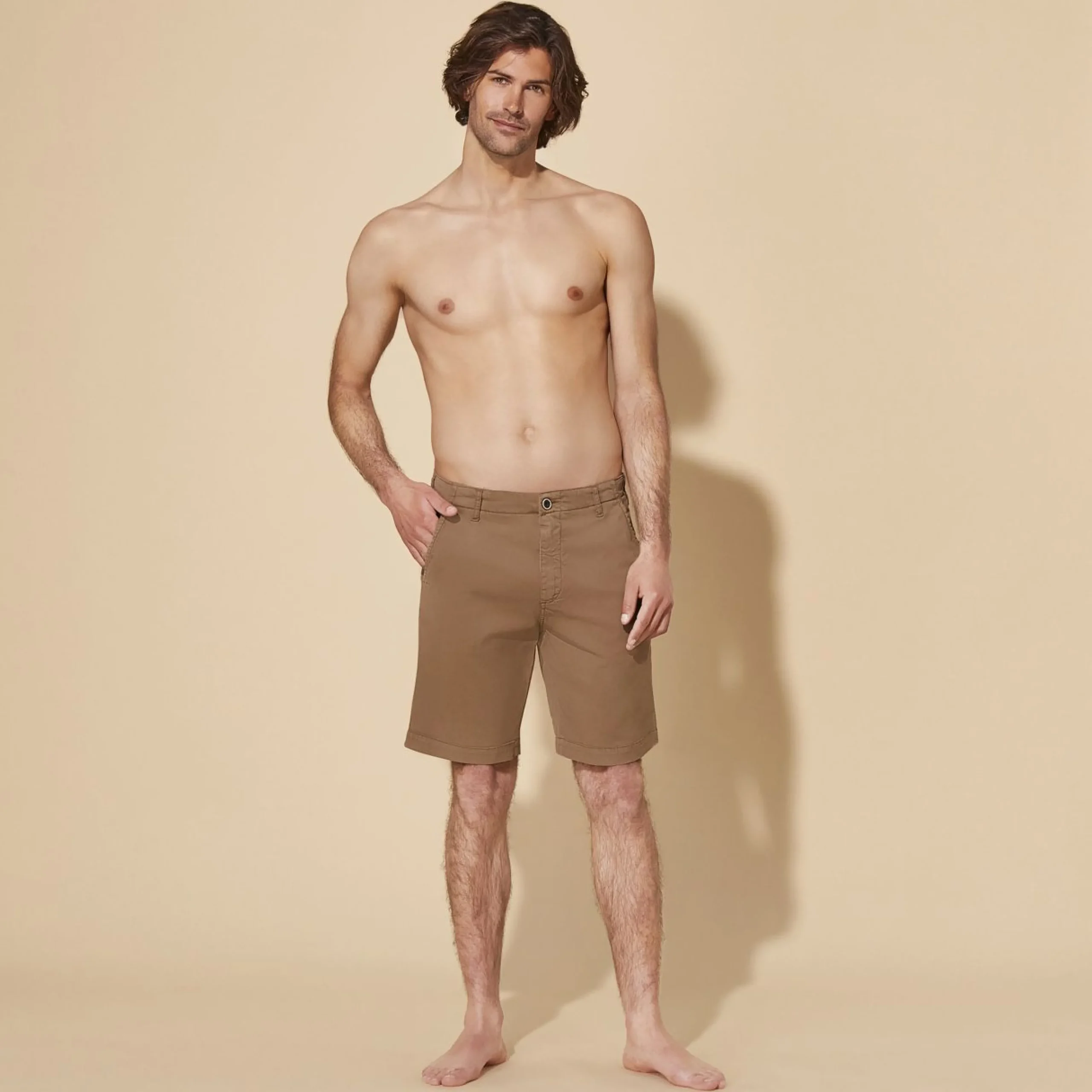 Homme Vilebrequin Bermudas Et Shorts^Bermuda Shorts En Tencel Homme Uni