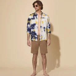 Homme Vilebrequin Bermudas Et Shorts^Bermuda Shorts En Tencel Homme Uni