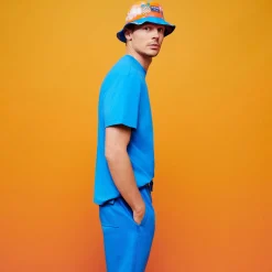 Homme Vilebrequin Casquettes^Bob Unisexe Ronde Des Tortues Sunset - X The Beach Boys