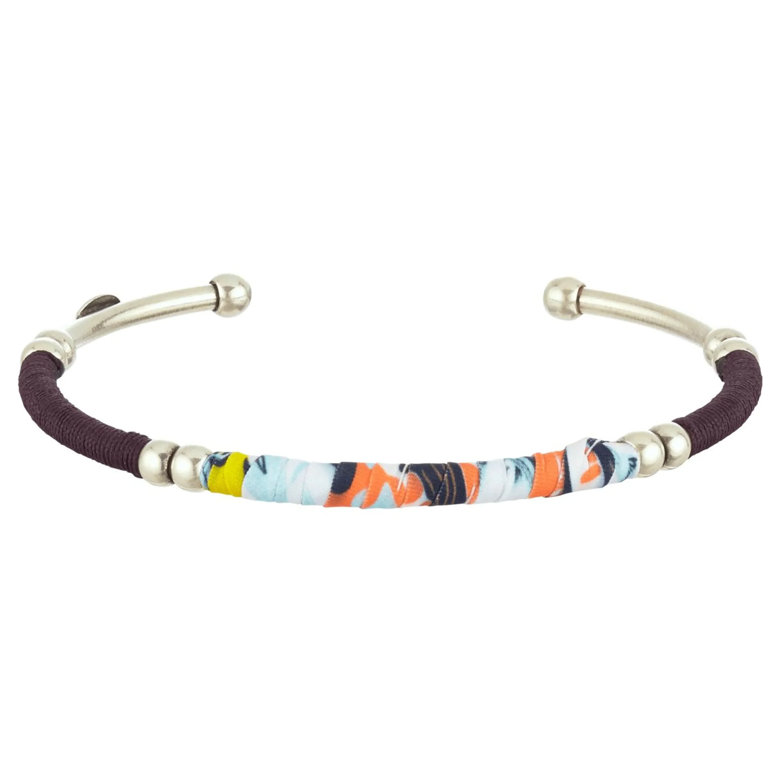 Femme Vilebrequin Bijoux^Bracelet Argente Fish Family Unisexe Zanzibar - X Gas Bijoux