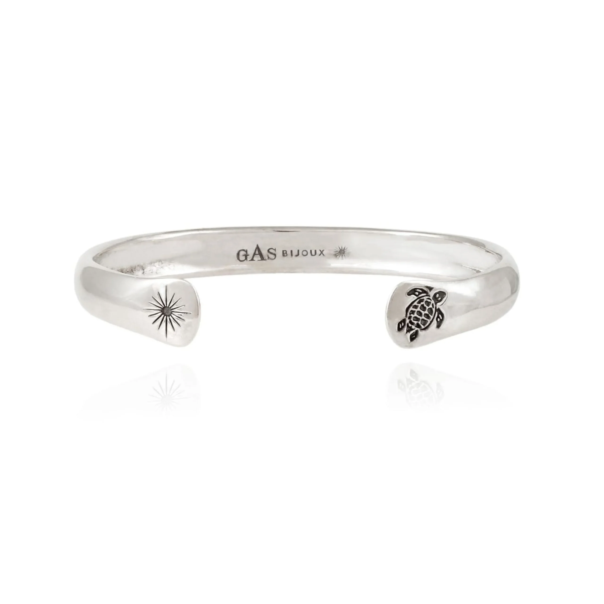 Femme Vilebrequin Bijoux^Bracelet Jonc Argent Unisexe Original - X Gas Bijoux