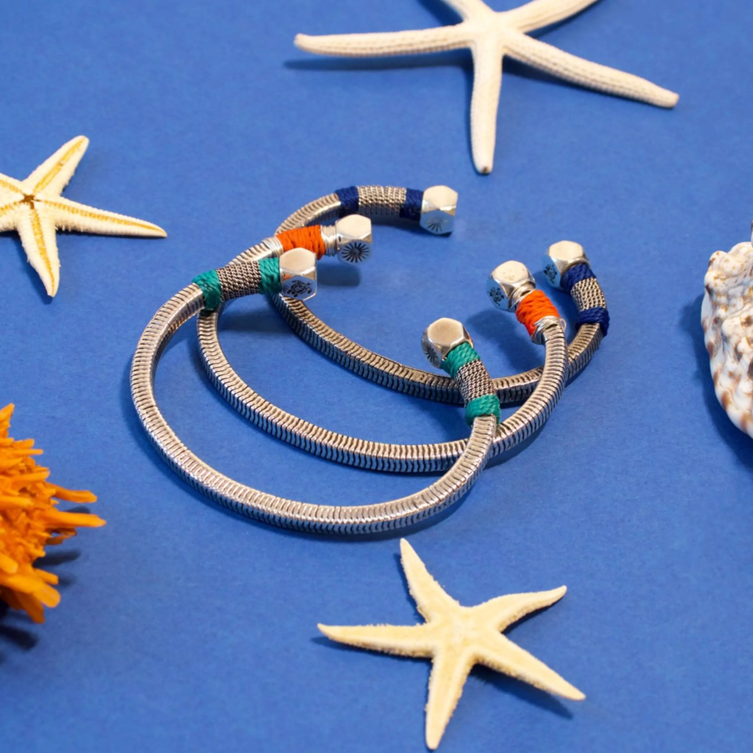 Femme Vilebrequin Bijoux^Bracelet Jonc Argente - X Gas Bijoux