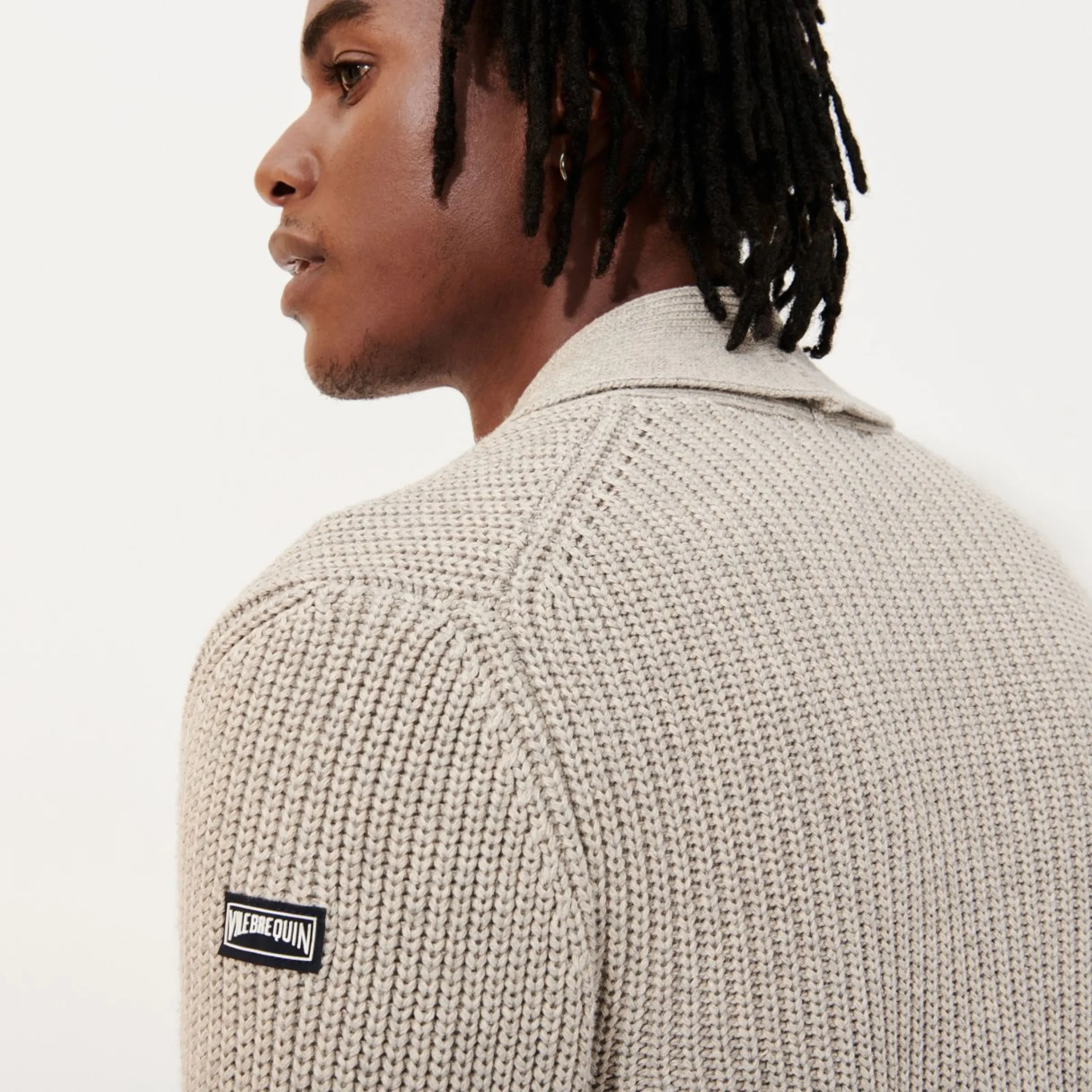 Homme Vilebrequin Pulls Et Cardigans^Cardigan En Coton Cachemire Homme