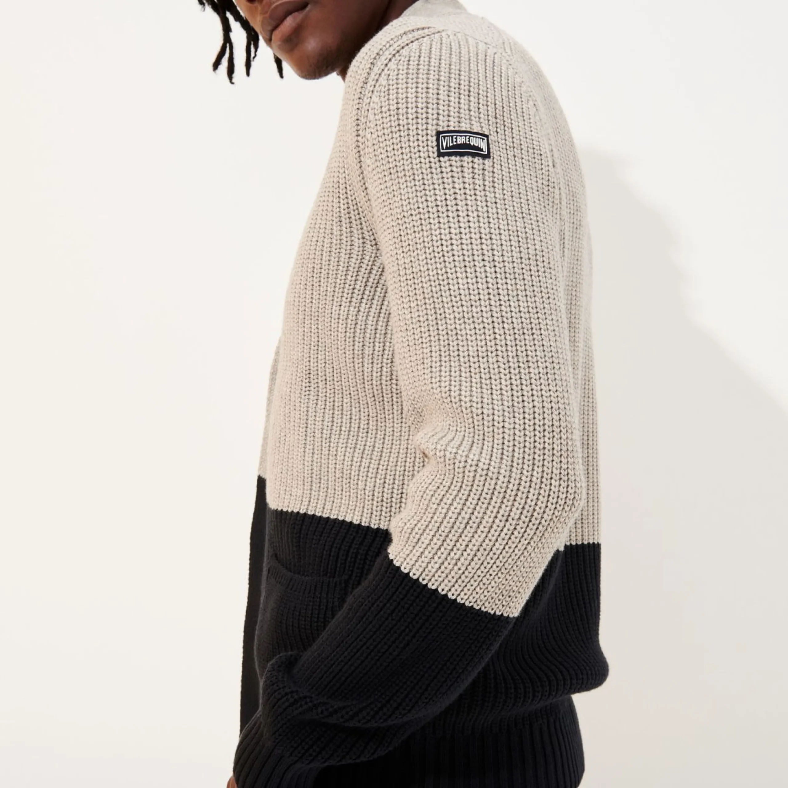 Homme Vilebrequin Pulls Et Cardigans^Cardigan En Coton Cachemire Homme