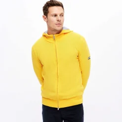 Homme Vilebrequin Sweats^Cardigan En Coton Et Cachemire Homme A Fermeture Zippee