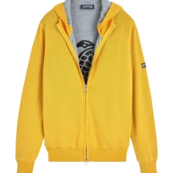 Homme Vilebrequin Sweats^Cardigan En Coton Et Cachemire Homme A Fermeture Zippee