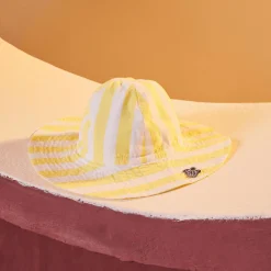 Fille Vilebrequin Casquettes^Chapeau En Coton Fille Larges Rayures