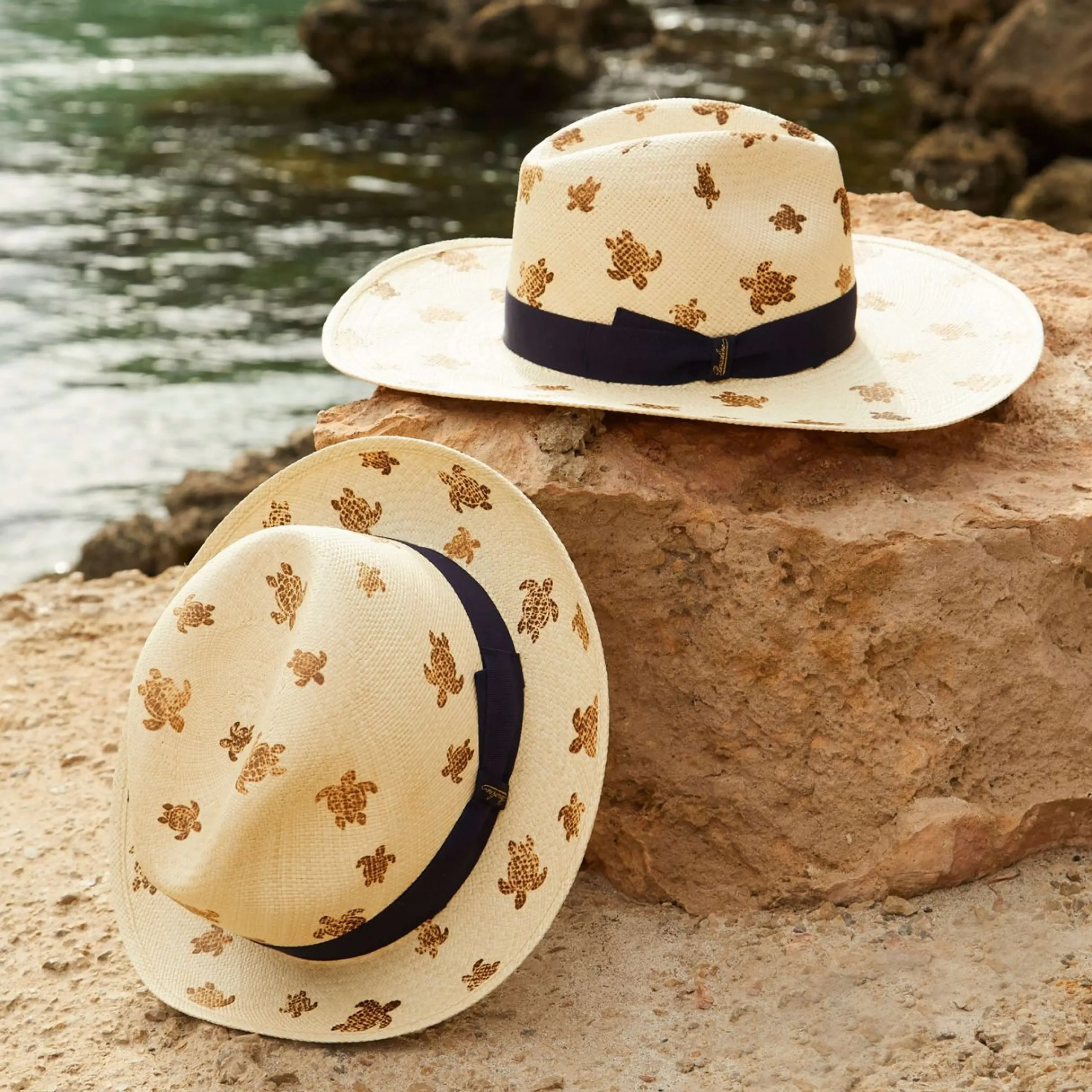 Femme Vilebrequin Chapeau De Plages & Foulards^Chapeau En Paille Homme - X Borsalino