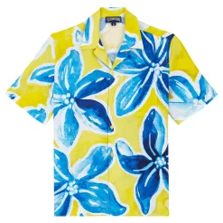 Homme Vilebrequin Chemises^Chemise Bowling En Chanvre Et Tencel Homme Raiatea