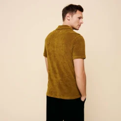 Homme Vilebrequin Loungewear^Chemise Bowling En Eponge Unisexe Unie