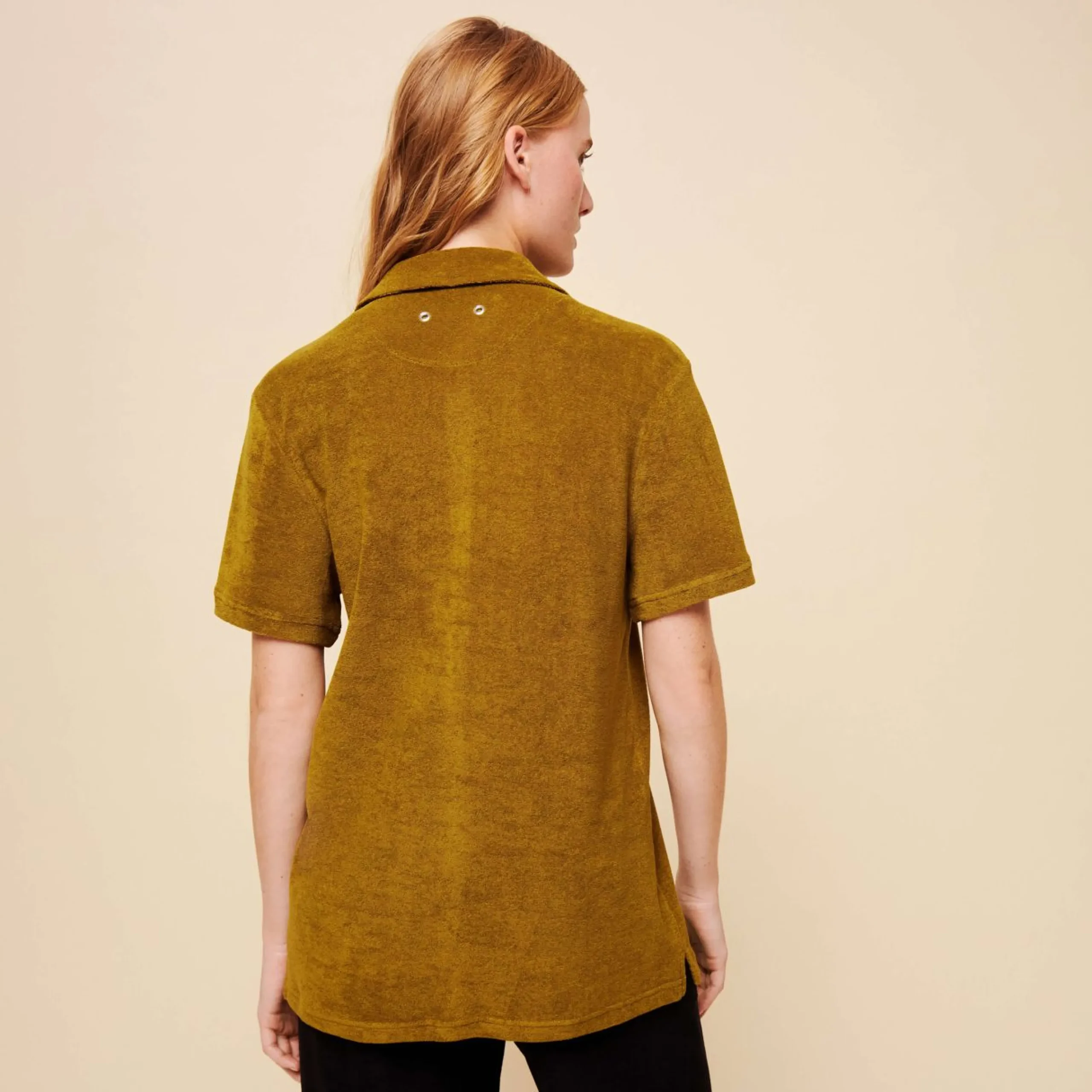 Homme Vilebrequin Loungewear^Chemise Bowling En Eponge Unisexe Unie