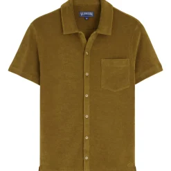 Homme Vilebrequin Loungewear^Chemise Bowling En Eponge Unisexe Unie