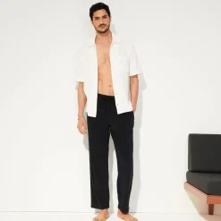 Homme Vilebrequin Loungewear^Chemise Bowling En Eponge Unisexe Unie