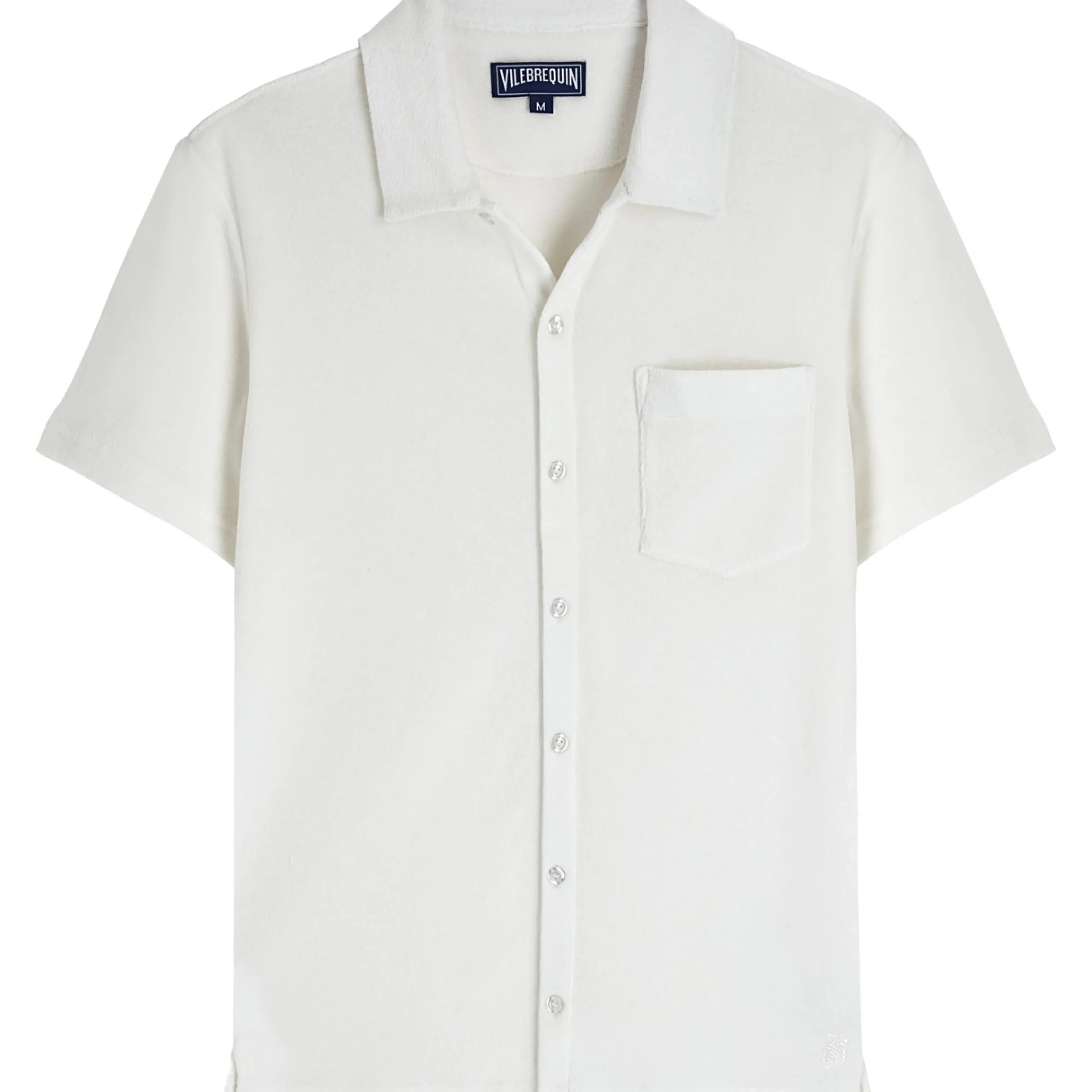 Homme Vilebrequin Loungewear^Chemise Bowling En Eponge Unisexe Unie