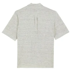 Femme Vilebrequin Chemises^Chemise Bowling En Jersey De Lin Unisexe Unie