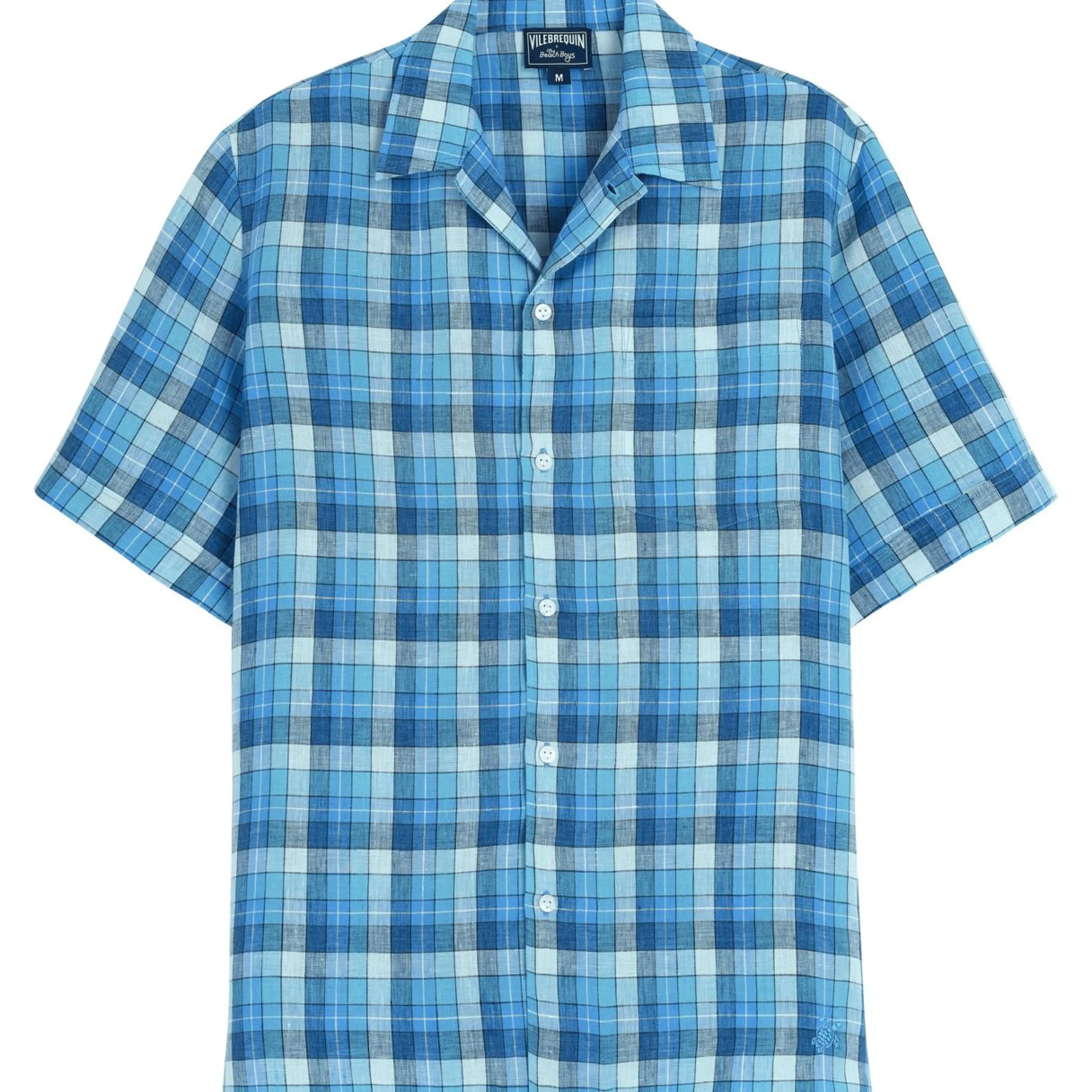 Homme Vilebrequin Chemises^Chemise Bowling Homme Checks - X The Beach Boys