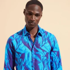 Homme Vilebrequin Chemises^Chemise En Lin Homme Les Draps Froisses
