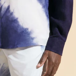 Homme Vilebrequin Chemises^Chemise En Lin Homme Tie & Dye