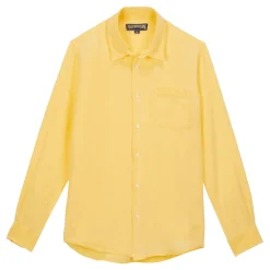 Homme Vilebrequin Chemises^Chemise En Lin Homme Uni