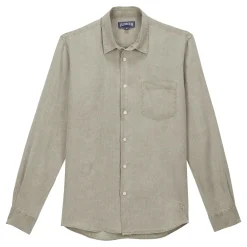 Homme Vilebrequin Chemises^Chemise En Lin Homme Uni