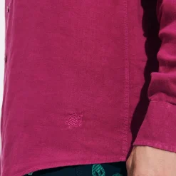 Homme Vilebrequin Chemises^Chemise En Lin Homme Unie